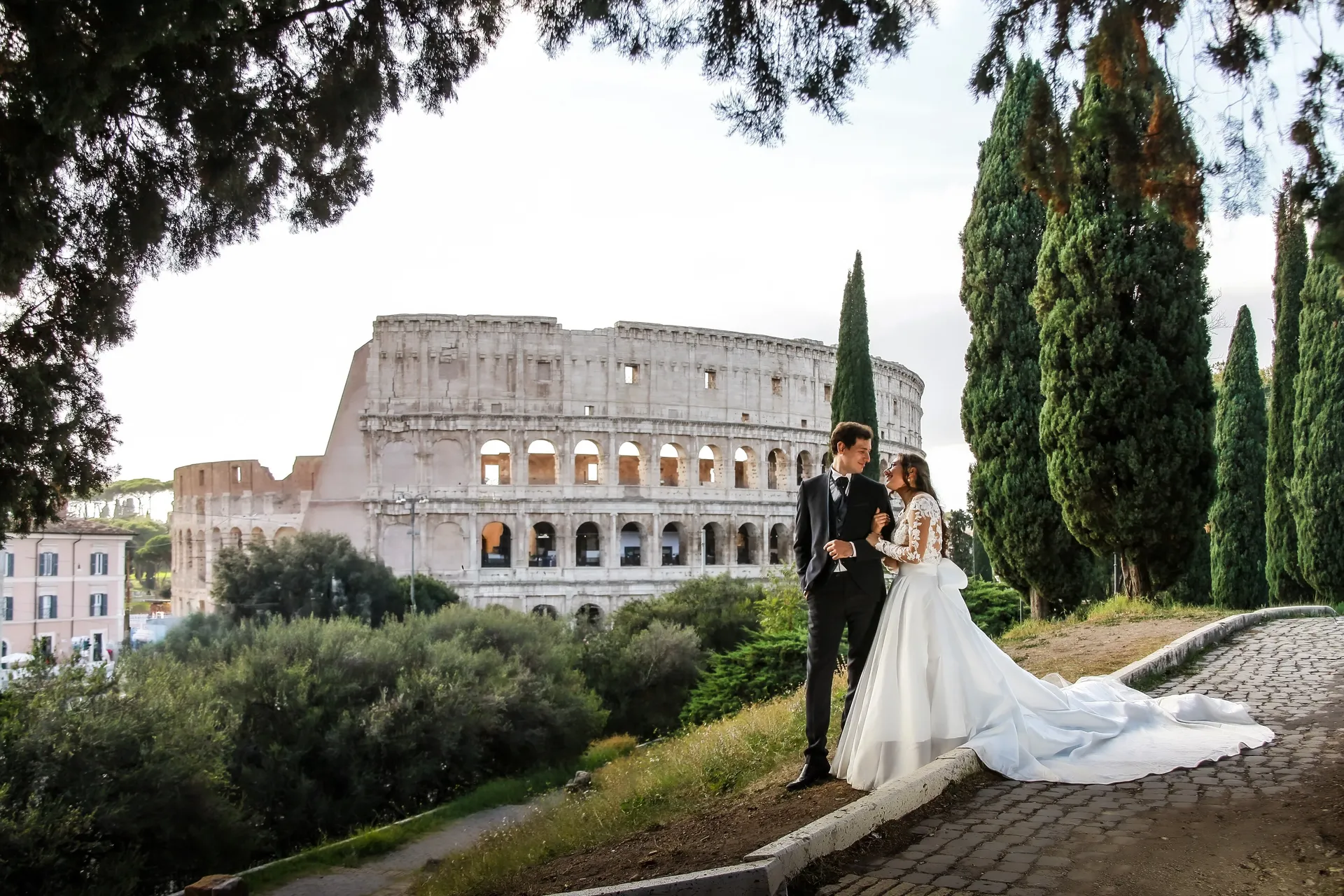 Sessione fotografica a Villa Borghese & Pincio